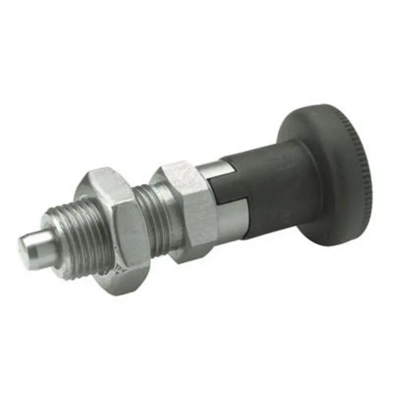 Elesa Stainless Steel Indexing Plungers with Rest Option  | MSC Industrial Supply Co.