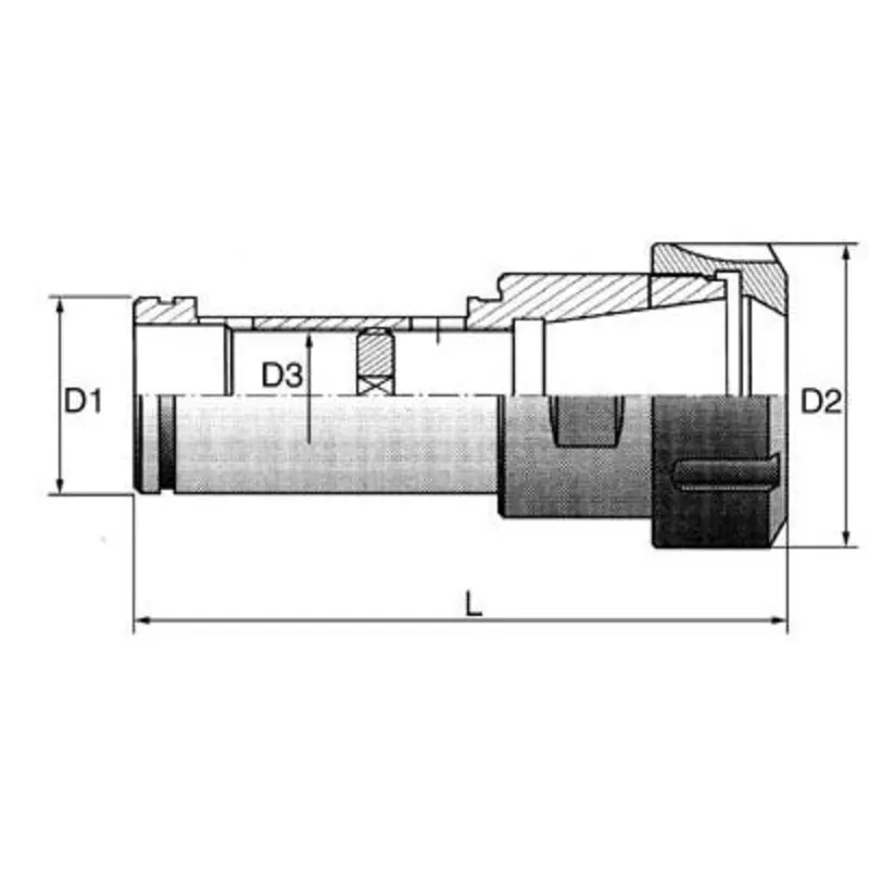 Interstate Straight Shank Collet Chucks  | MSC Industrial Supply Co.