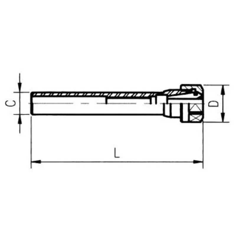 Interstate Straight Shank Morse Taper ER-Type Collet Chucks  | MSC Industrial Supply Co.