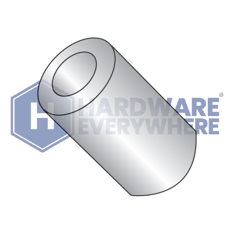 8 x 1 ROUND SPACERS / Stainless Steel / Plain FUL163378748306