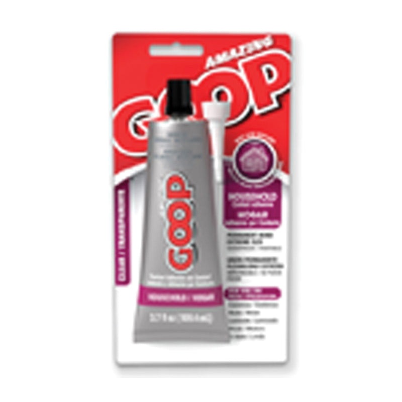 Amazing GOOP 130011 Household Glue, Liquid, Clear, 3.7 oz, Tube
