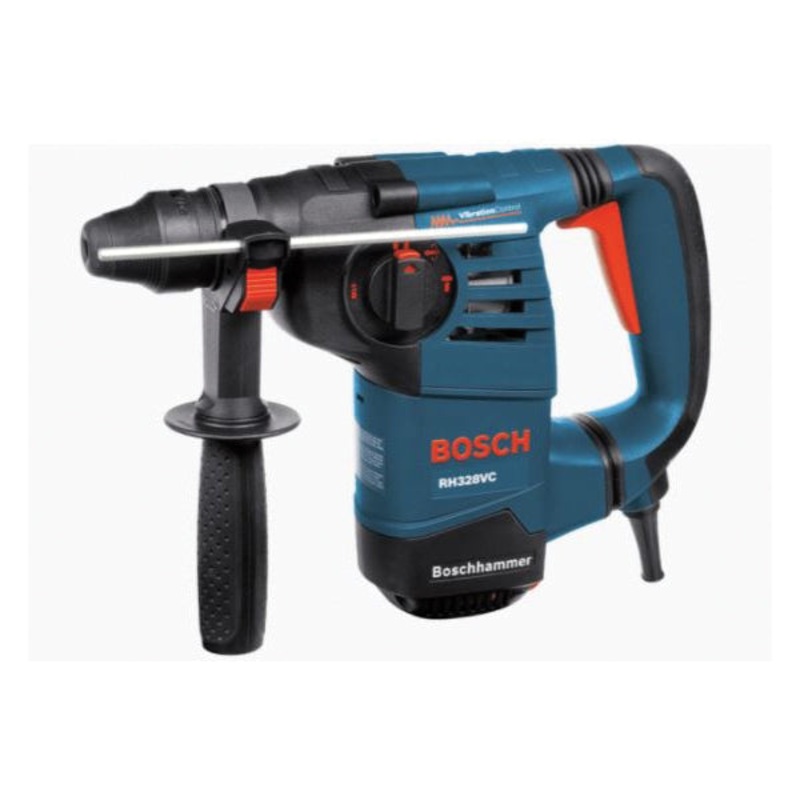 BOSCH RH328VC Rotary Hammer, Tool/Kit: Tool, 1-1/8 in Chuck, Keyless, SDS-PLUS Chuck, 0 to 4000 bpm, 120 V