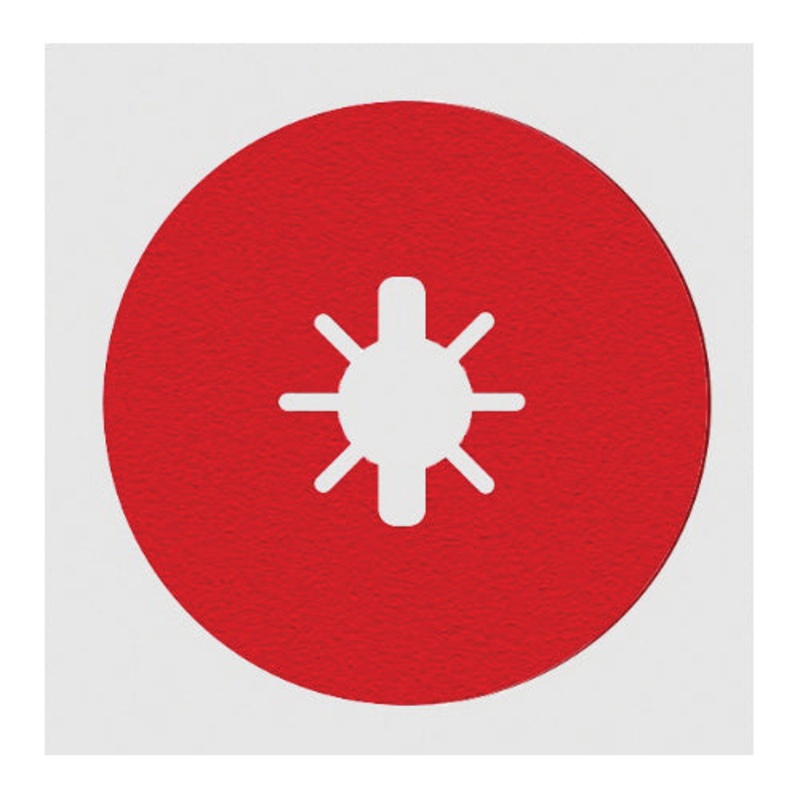 DIABLO DCF045050S04G Fiber Disc, 4-1/2 in Dia, 7/8 in Center Hole, 50 Grit, Coarse Grit, Aluminum Oxide Abrasive