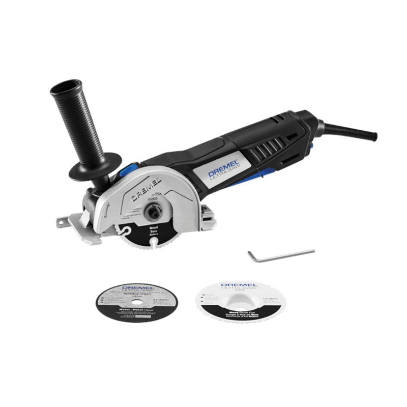 DREMEL Ultra-Saw US40-04 Corded Compact Saw Tool Kit, Tool/Kit: Kit, 3-1/2 to 4 in Dia Blade, 120 V, 13000 rpm Speed