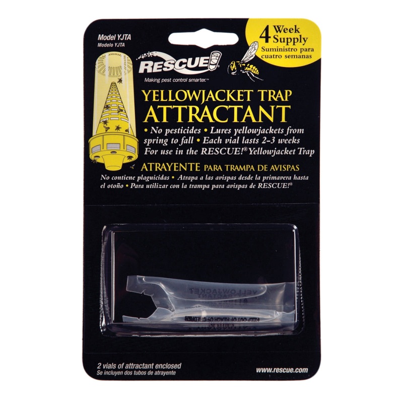 RESCUE! YJTA-DB12 Trap Attractant Cartridge, Liquid, Hang Mounting
